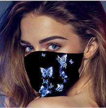 Load image into Gallery viewer, 3PCs Masks Glow Butterfly Dustproof Mouth Mask Breathable facial mask
