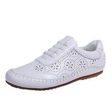 Load image into Gallery viewer, 2022 autumn new round toe hollow flat casual shoes
