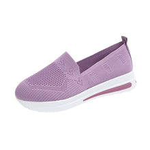 Load image into Gallery viewer, Women's Flyknit Flat Heel Round Toe Comfort Walking Shoes

